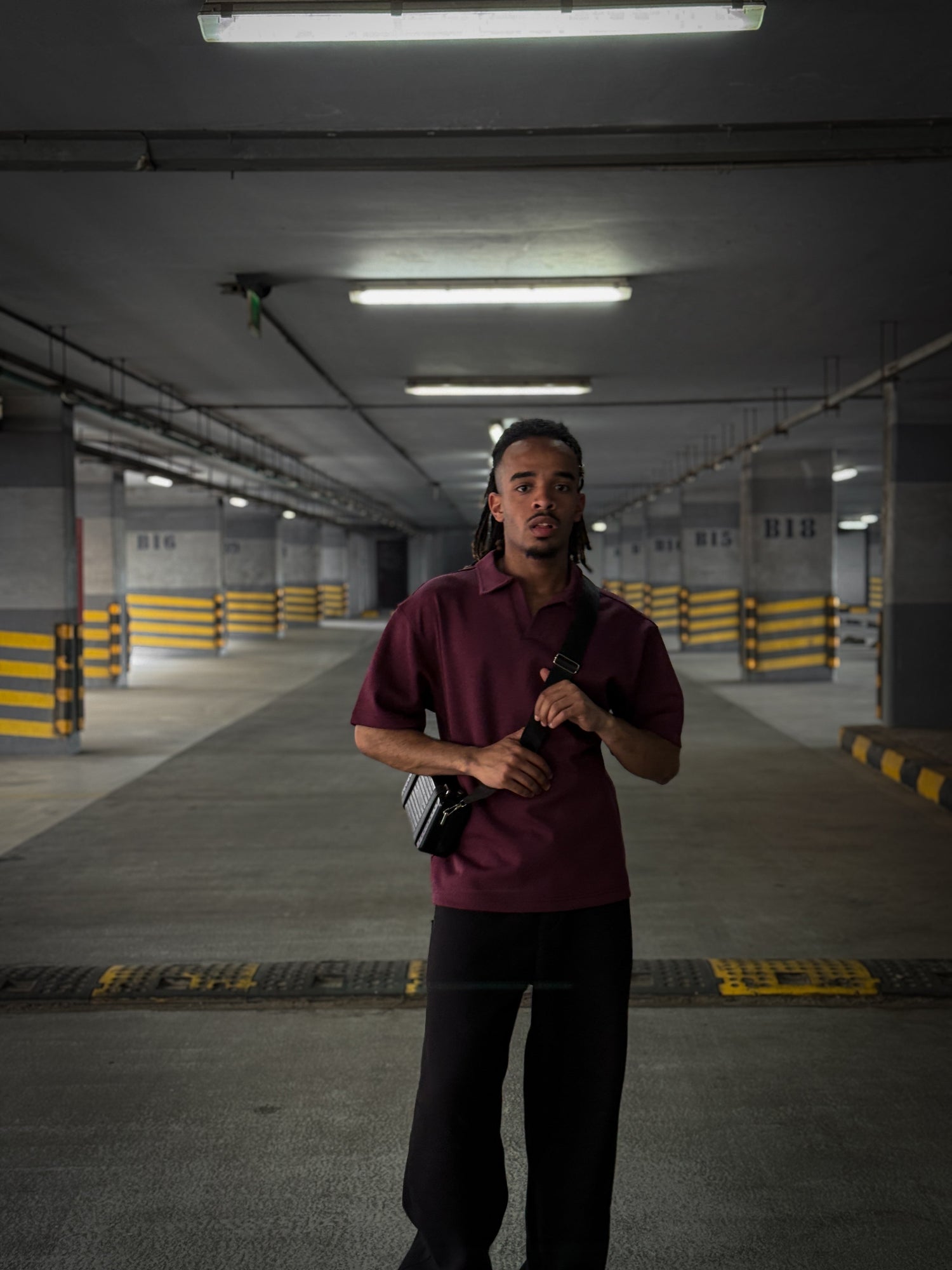 V-Notch Streetwear Polo