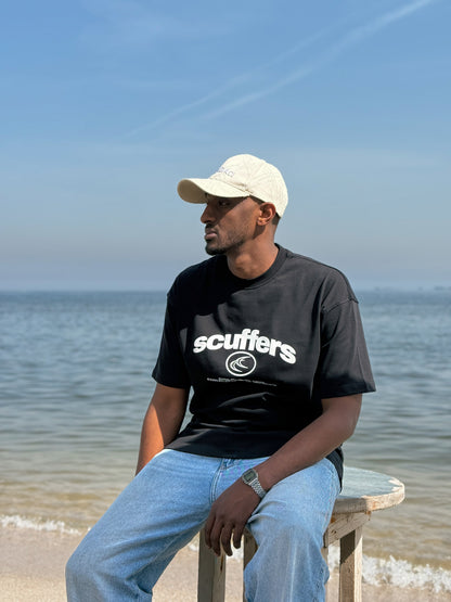 (BLACK) Coastal Oversized T-Shirt